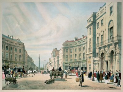 Oxford Circus, 1842 da Thomas Shotter Boys